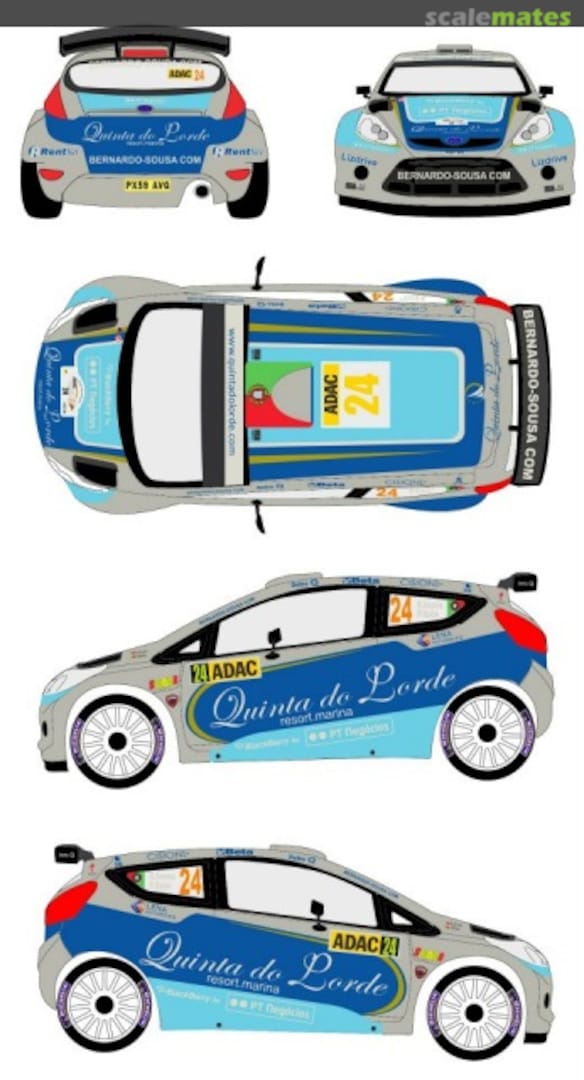 Boxart Ford Fiesta S2000 RD24-007 Racing Decals 43