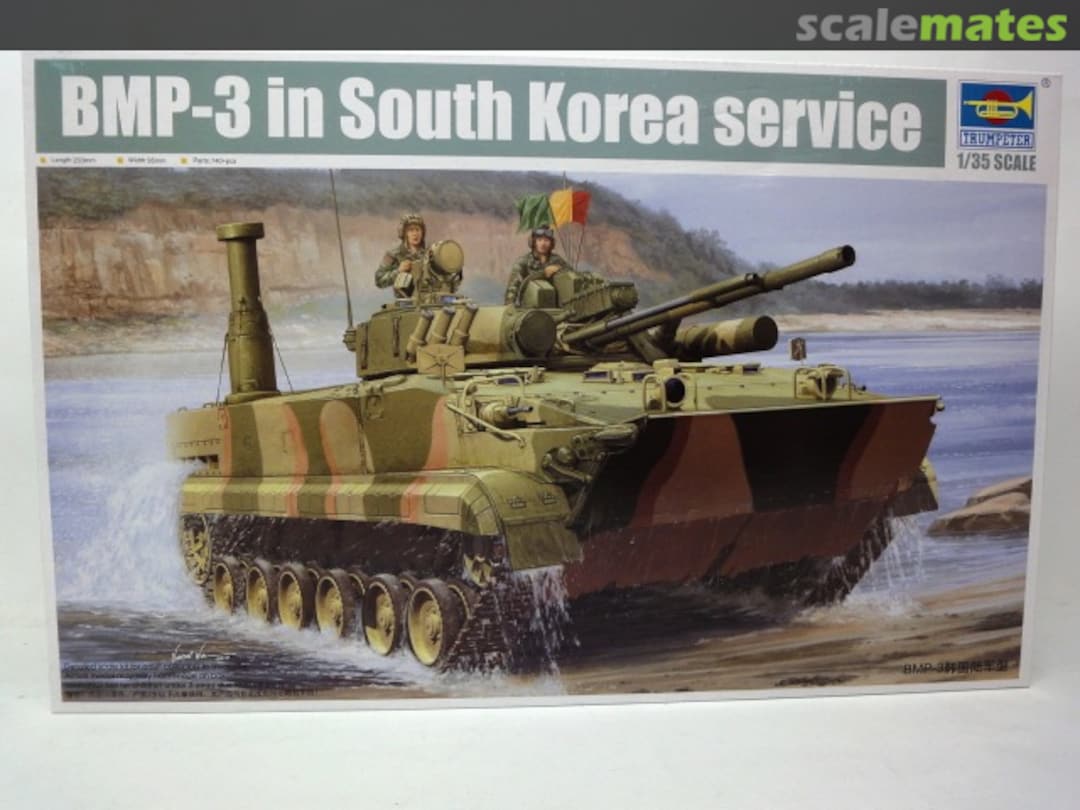 Boxart BMP-3 in South Korea service 01533 Trumpeter