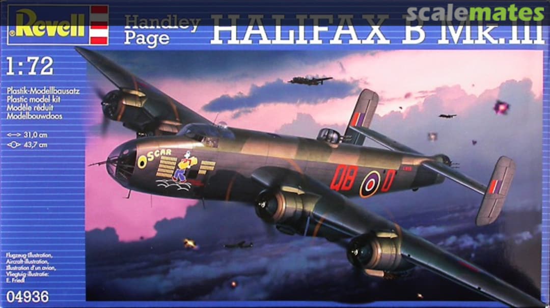 Boxart Handley Page Halifax B Mk.III 04936 Revell