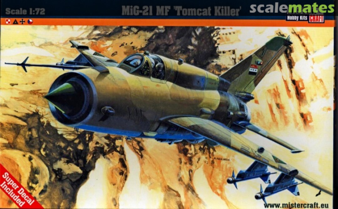 Boxart MiG-21 MF 'Tomcat Killer' C-16 MisterCraft