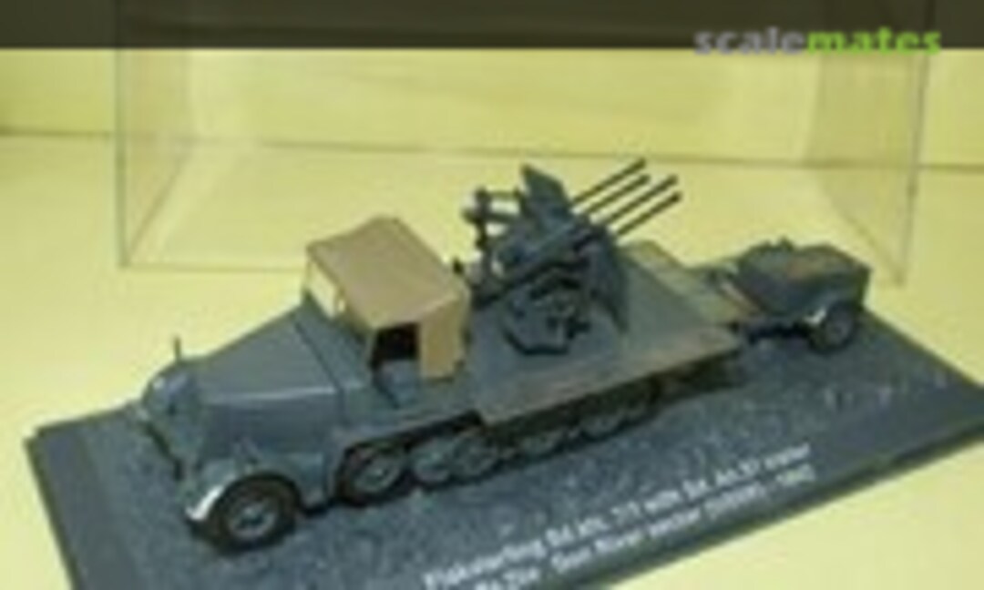 1:72 Flakvierling Sd.Kfz.7/1 with Sd.Ah.51 trailer (Altaya 02)