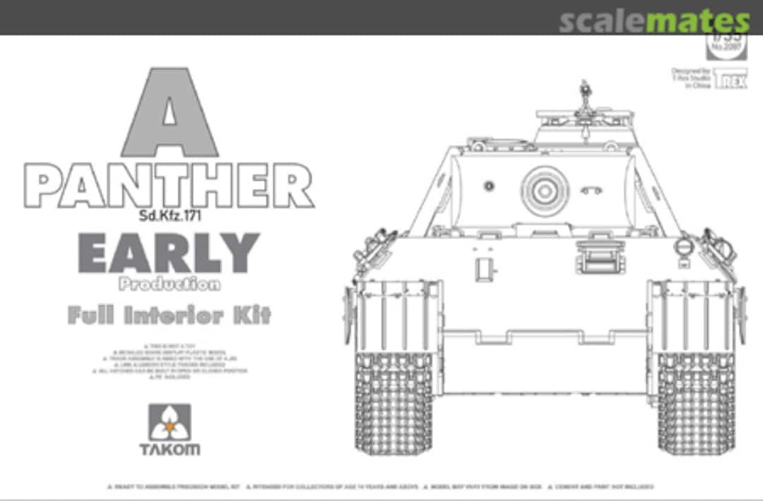 Boxart Panther Ausf. A 2097 Takom