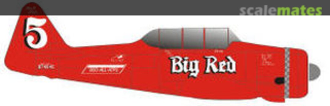 Boxart #5 Big Red #5 Big Red Red Pegasus Decals