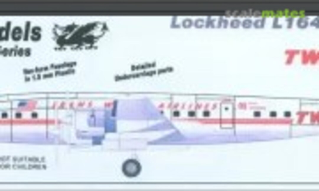 1:144 Lockheed L1649 Starliner TWA (Welsh Models SL450P)