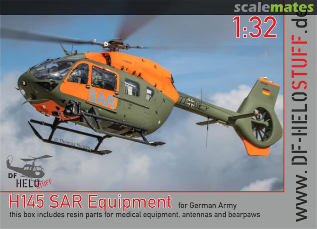 Boxart H145 SAR Equipment Set DF83032 DF HeloStuff