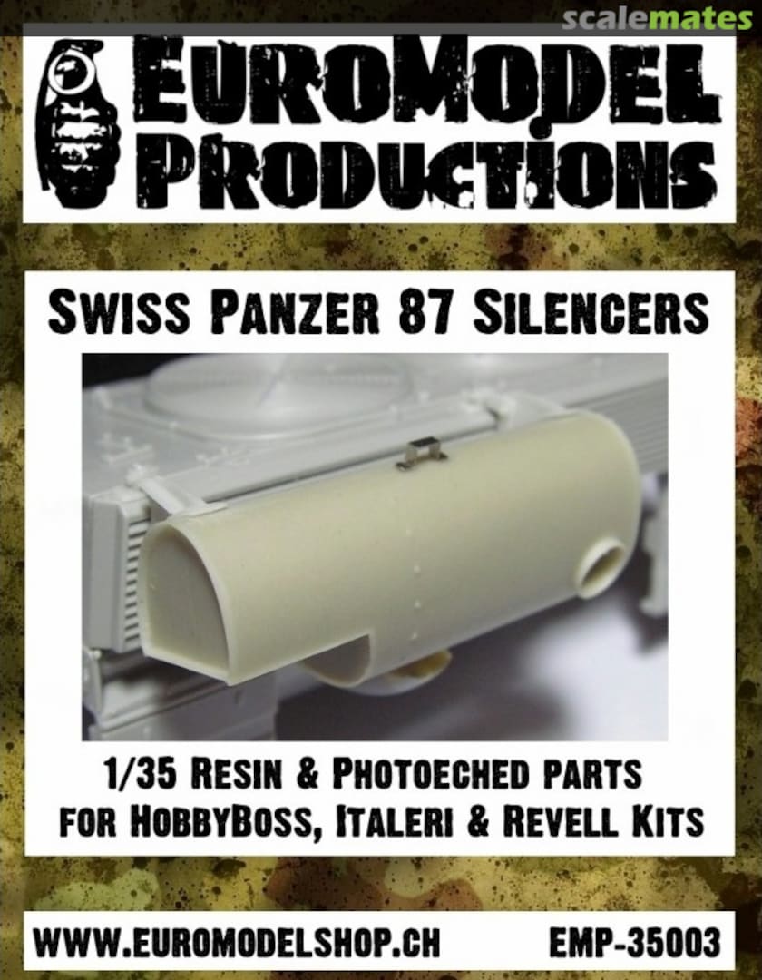 Boxart Swiss Panzer 87 Silencers EMP-35003 EuroModel Productions