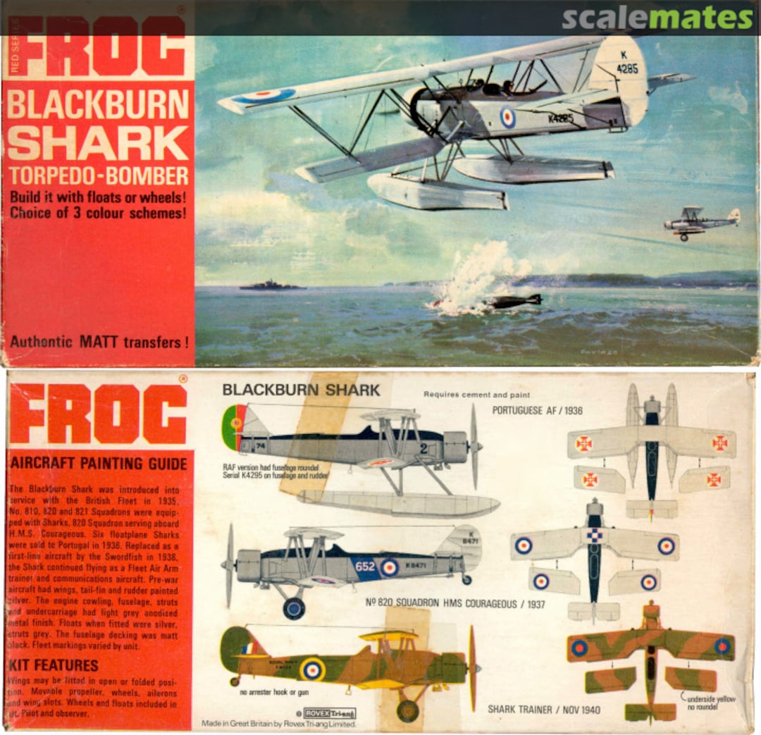 Boxart Blackburn Shark F179 FROG