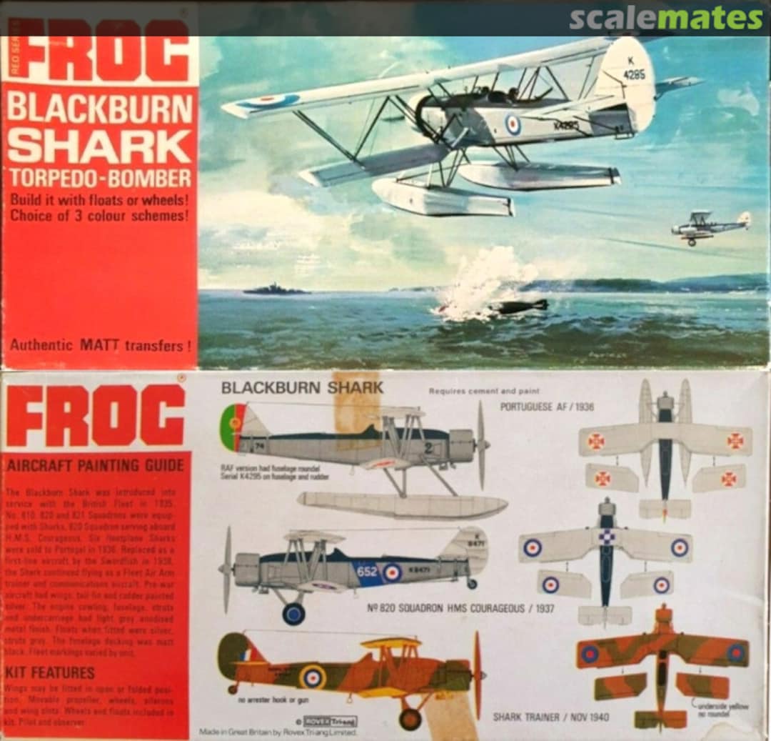 Boxart Blackburn Shark F179 FROG