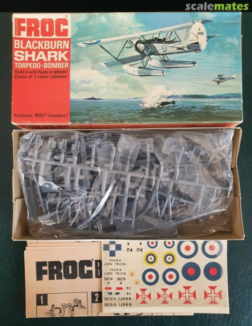 Contents Blackburn Shark F179 FROG