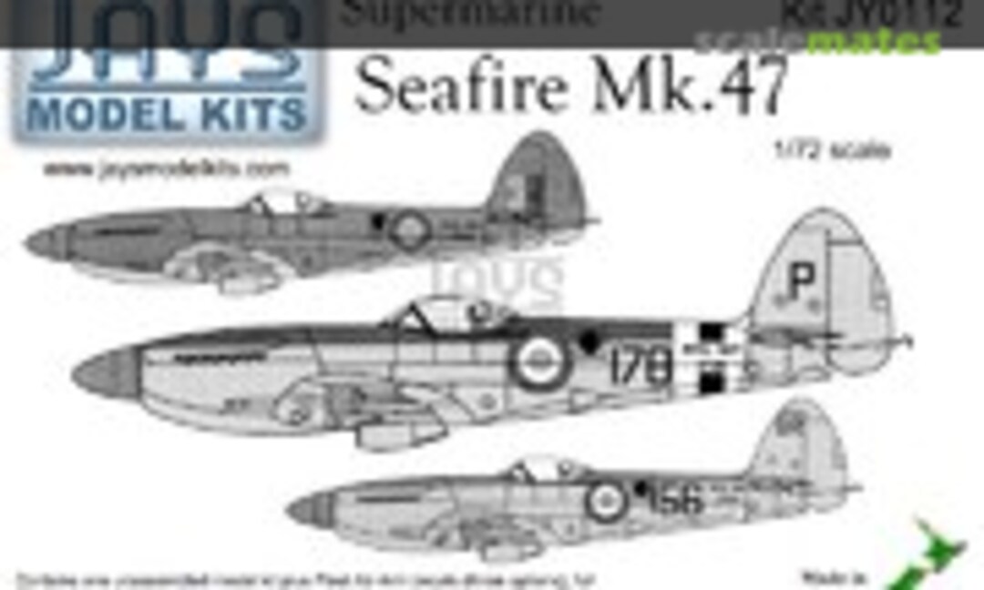 1:72 Supermarine Seafire Mk.47 (JAYS Model Kits JY0112)