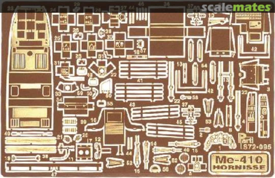 Boxart Me-410 Hornisse S72-095 Part