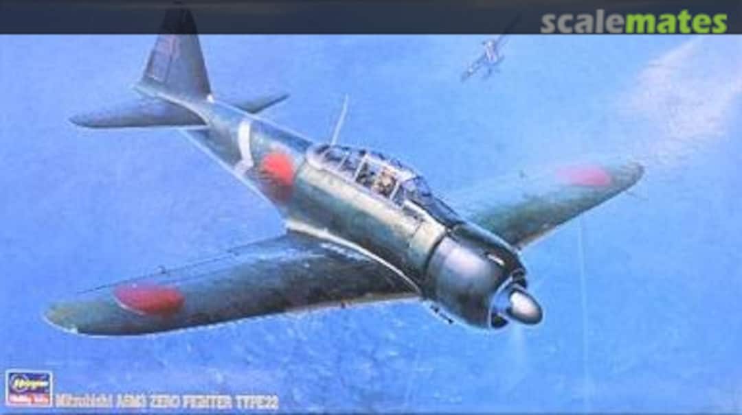 Boxart Mitsubishi A6M3 Zero Fighter Type 22 09117 Hasegawa