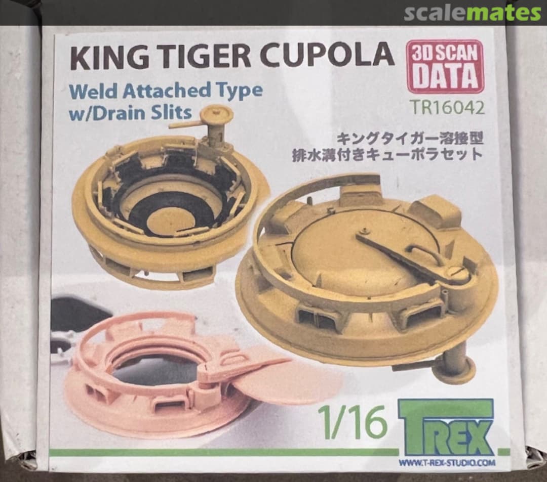 Boxart King Tiger Cupola TR16042 T-Rex Studio