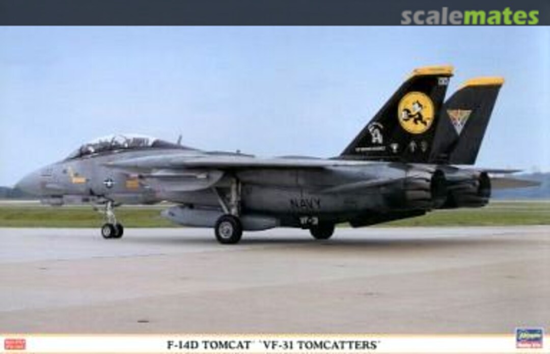 Boxart F-14D Tomcat `VF-31 Tomcatters´ 09757 Hasegawa