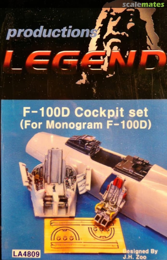 Boxart F-100D Super Sabre Cockpit Set LF4009 Legend Productions