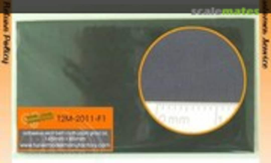 No Seat Belt Adhesive Cloth (Dark Gray) 145mm x 85mm (Tuner Model Manufactory T2M-2011-F1)