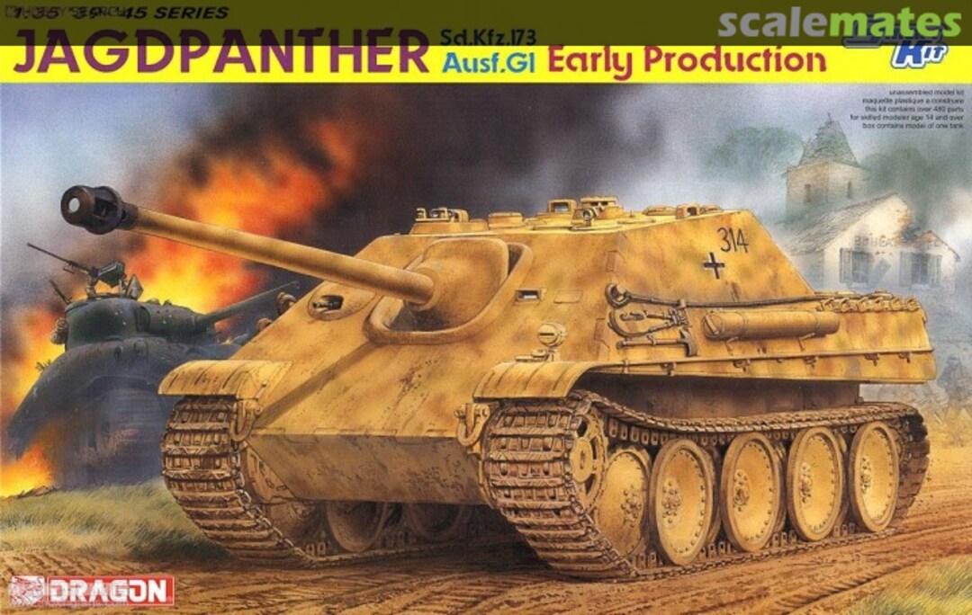 Boxart Jagdpanther 6458 Dragon