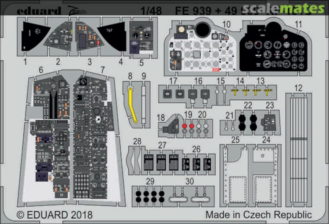 Boxart RF-101C interior KITTY HAWK 49939 Eduard