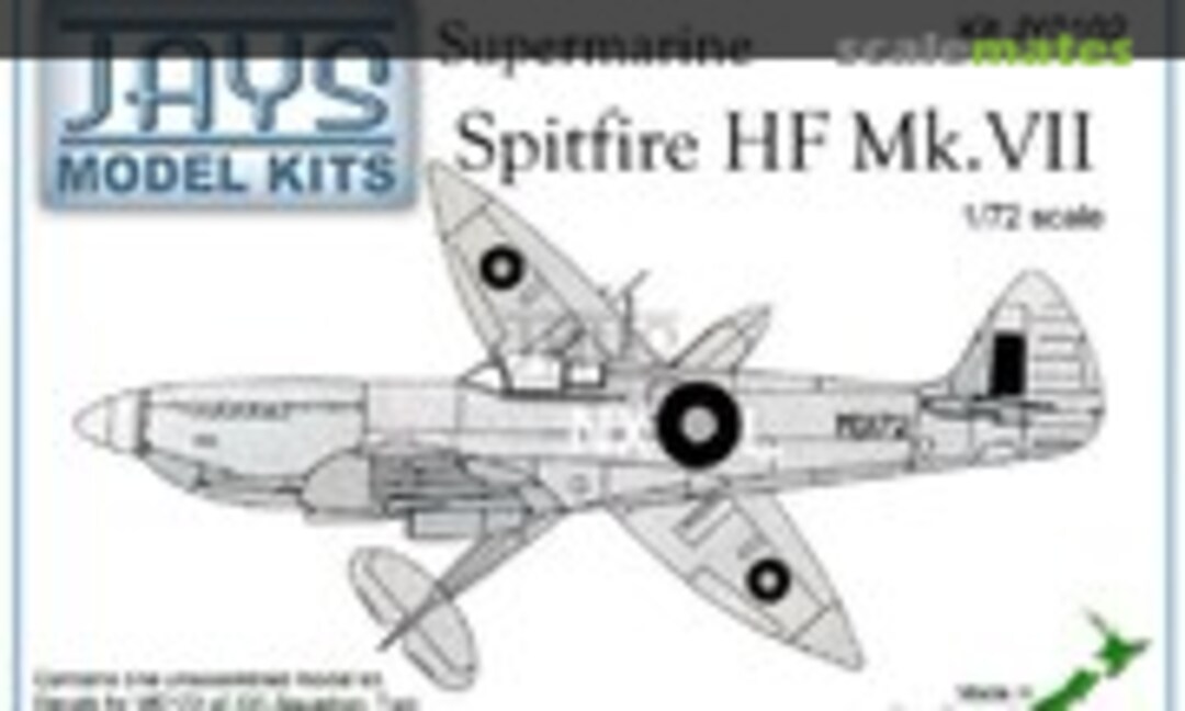 1:72 Supermarine Spitfire HF Mk.VII (JAYS Model Kits JY0102)