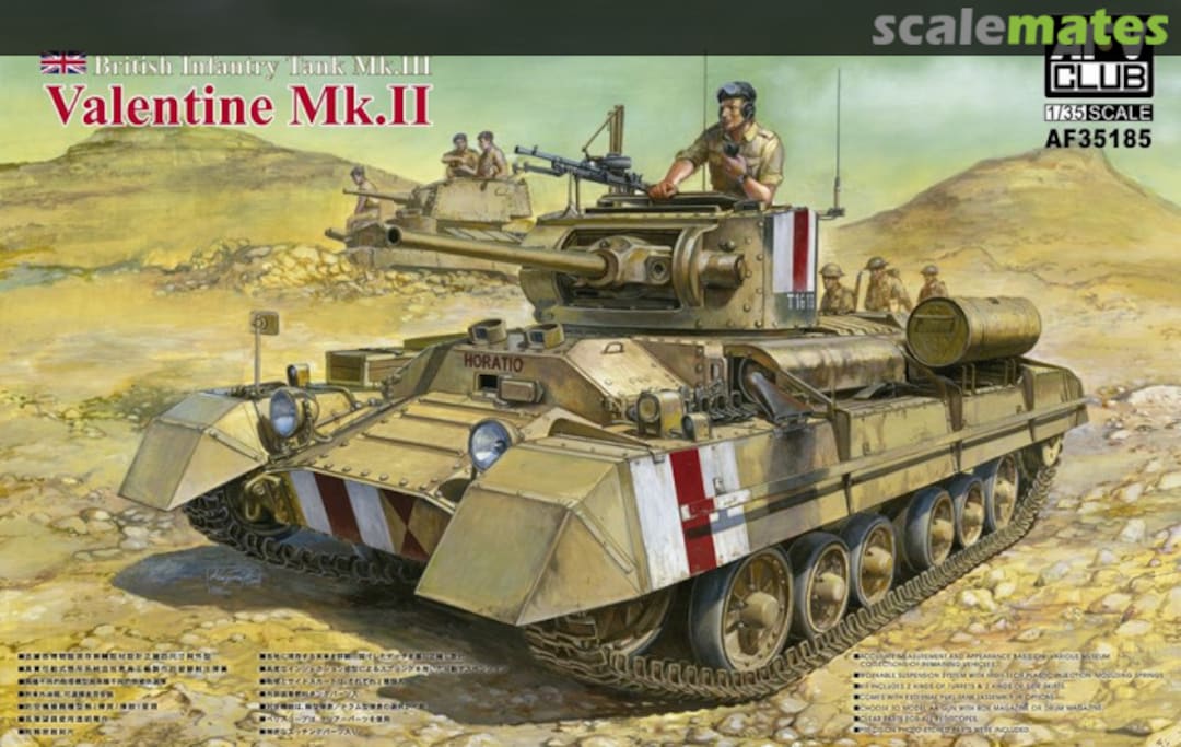 Boxart Valentine Mk.II AF35185 AFV Club