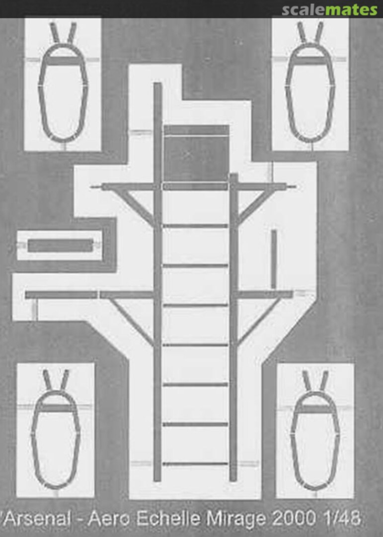Boxart Mirage 2000 access ladder AC 48 01 L'Arsenal