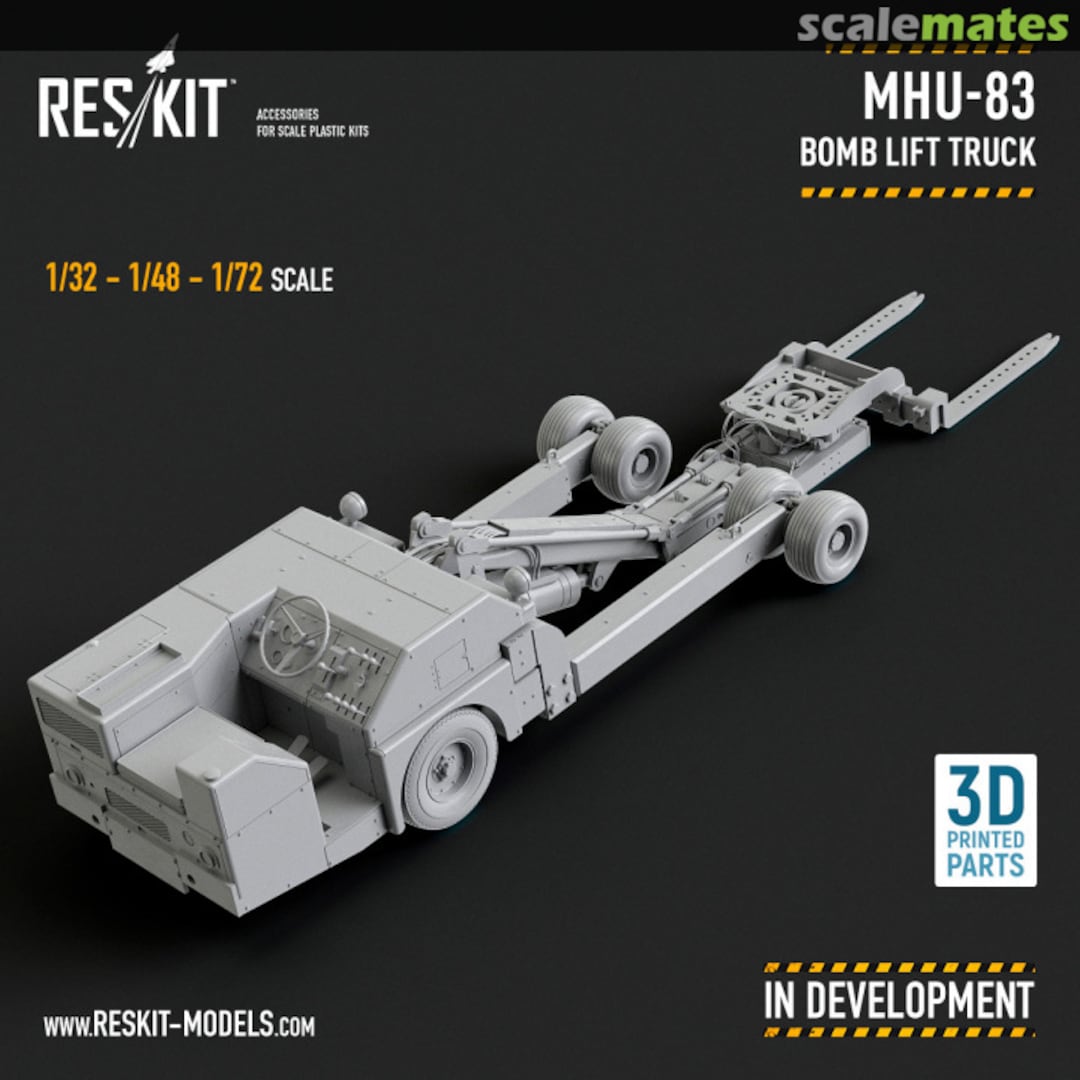 Boxart MHU-83 Bomb Lift Truck TBA ResKit