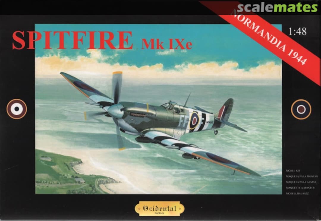 Boxart Spitfire Mk IXe 0202 Ocidental Réplicas