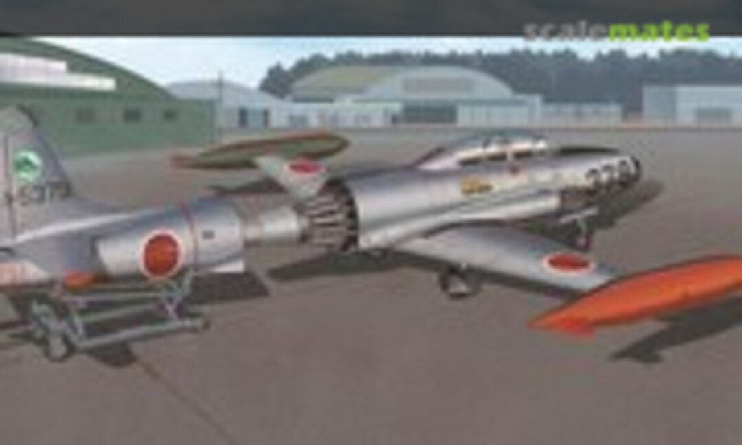 1:72 JASDF T-33 w/Engine (Platz AC-14)