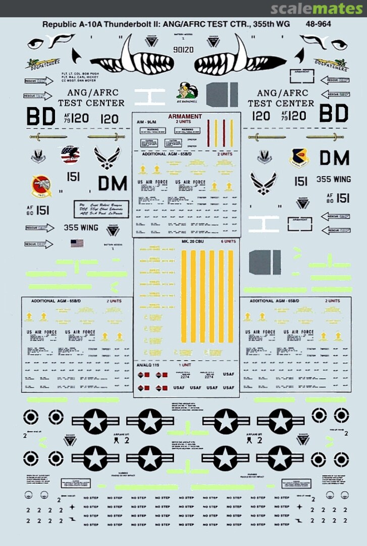 Boxart A-10A Thunderbolt II 48-0964 SuperScale International