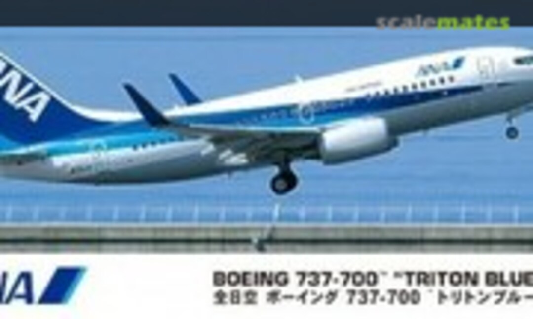 1:200 Boeing737-700 &quot;Triton Blue&quot; (Hasegawa 10669)