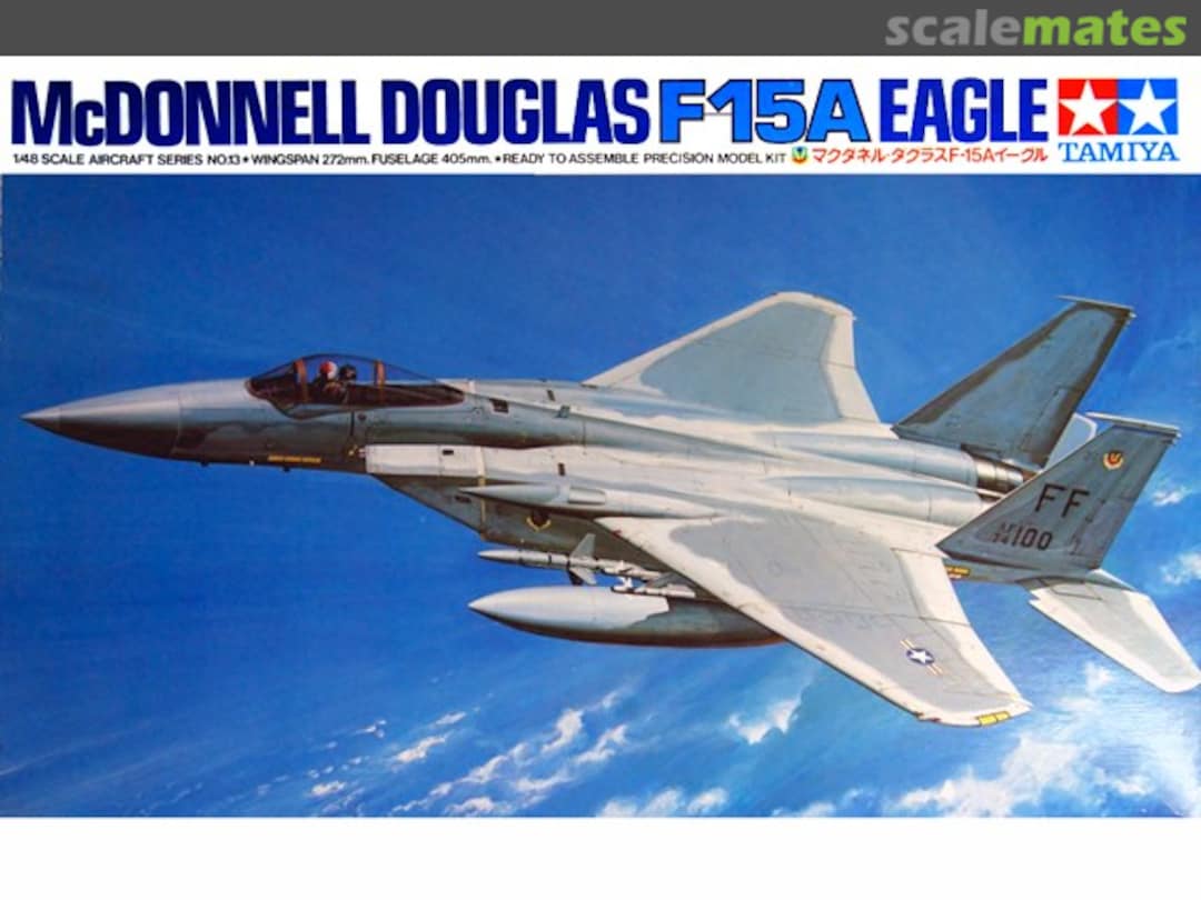 Boxart McDonnell Douglas F-15A Eagle 61024 Tamiya