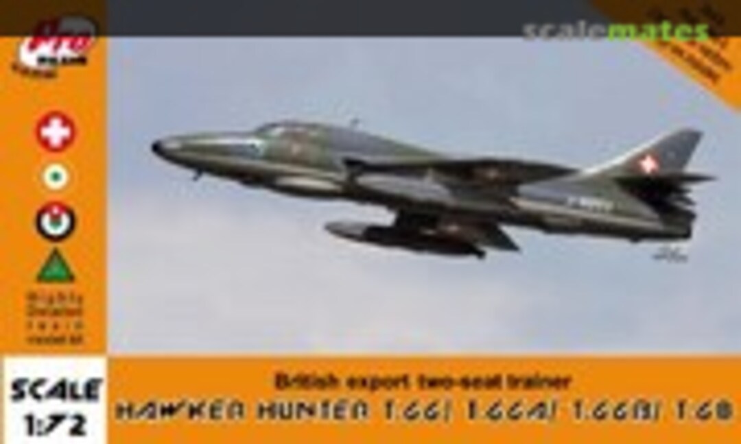 1:72 Hawker Hunter T.66/T.66A/T.66B/T.68 (Pro Resin R72-049)