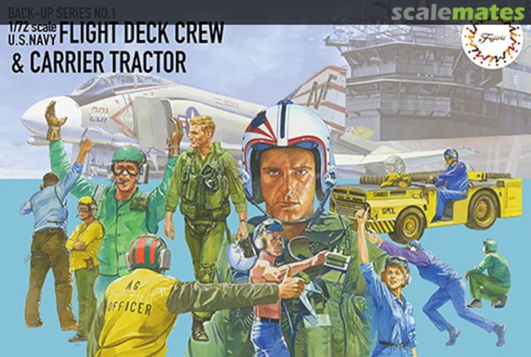 Boxart FDC-1 Flight Deck Crew & MD-3 Tractor 723457 Fujimi