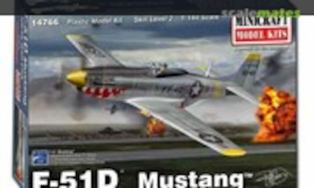 F51D Mustang USAF Aircraft Korean War (Minicraft Model Kits 14766)