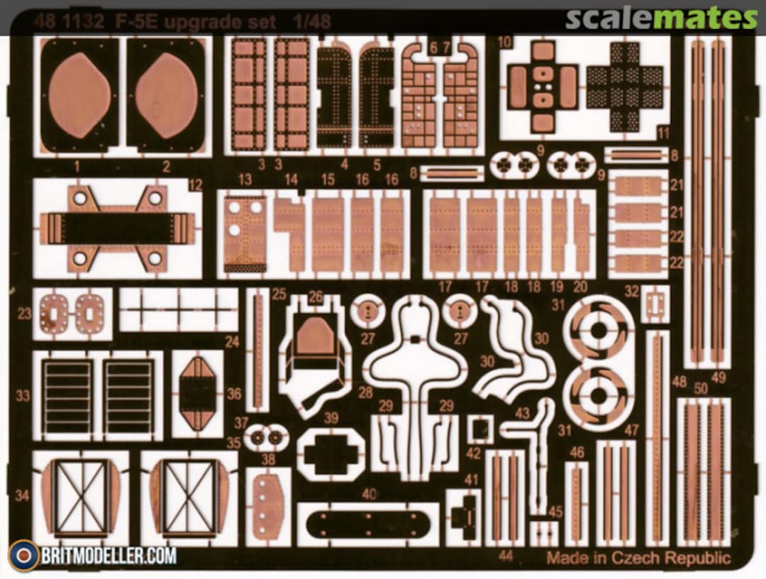 Boxart F-5E Upgrade Set EDUARD 481132 Eduard