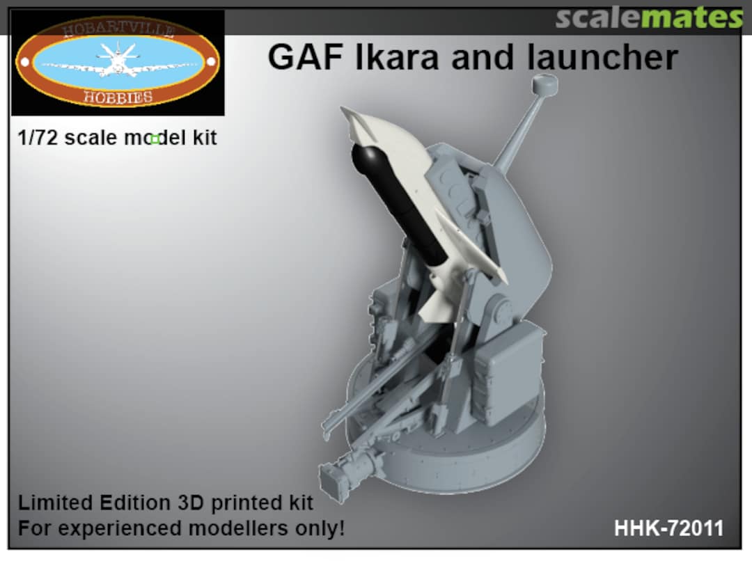 Boxart GAF Ikara and launcher HHK-72011 Hobartville Hobbies