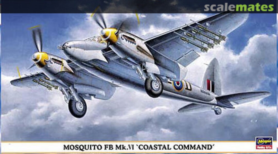 Boxart Mosquito FB Mk VI 'Coastal Command' 00098 Hasegawa