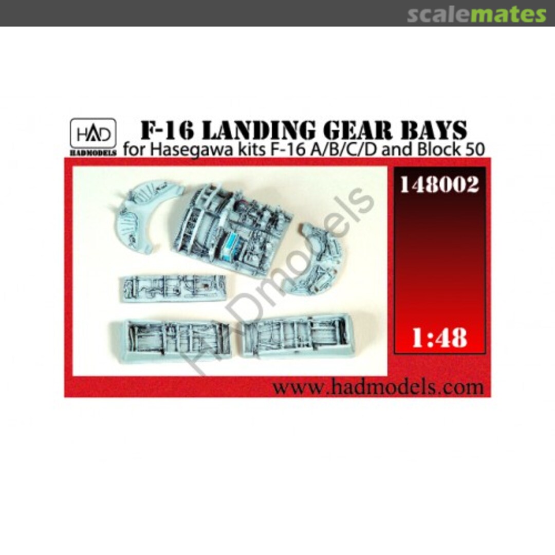 Boxart F-16 A/B/C/D/ Landing gear bays 148002 HADmodels 