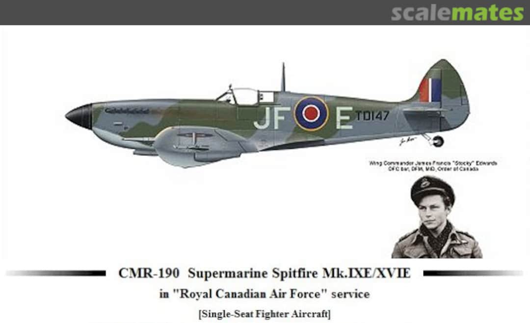 Boxart Supermarine Spitfire Mk.IXE/XVIE CMR-190 CMR