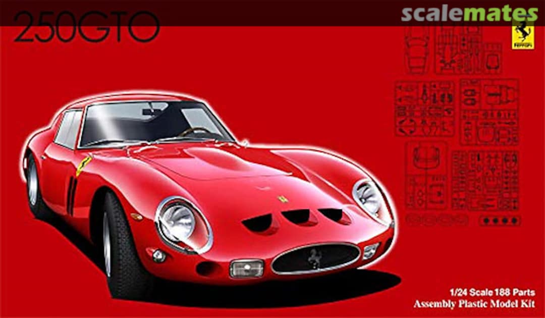 Boxart Ferrari 250GTO Special Version (with Wire Wheel) 12666 Fujimi