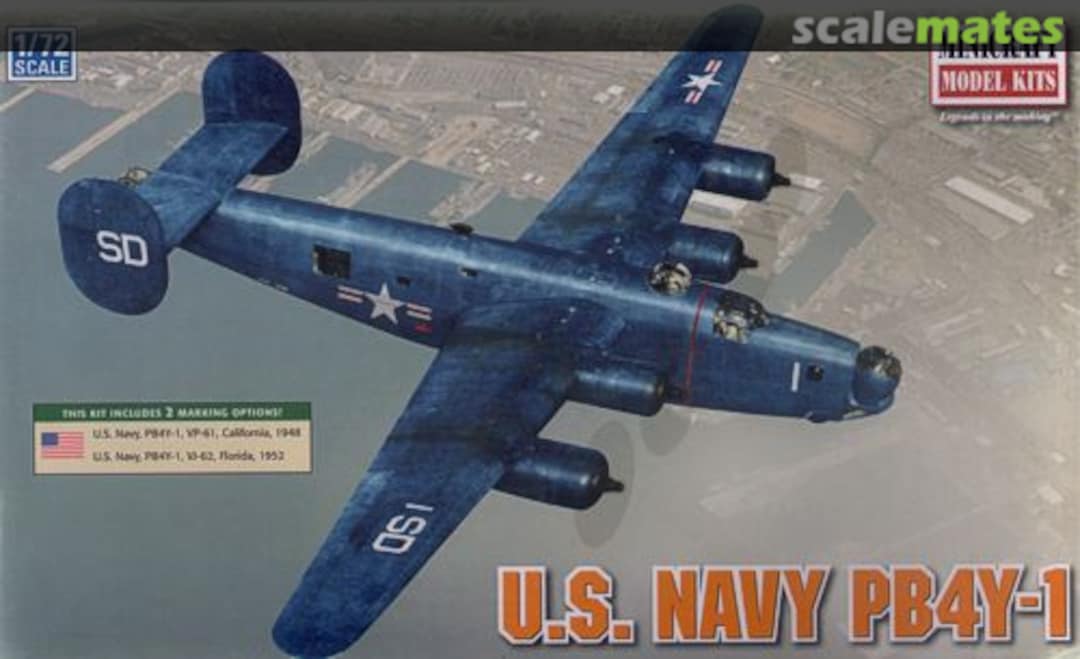 Boxart U.S. Navy PB4Y-1 11659 Minicraft Model Kits