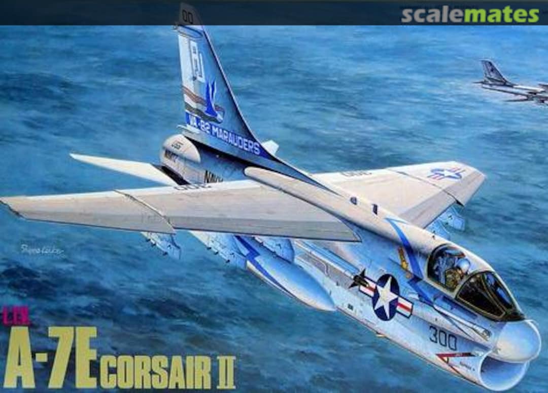 Boxart A-7E Corsair II P12 Hasegawa