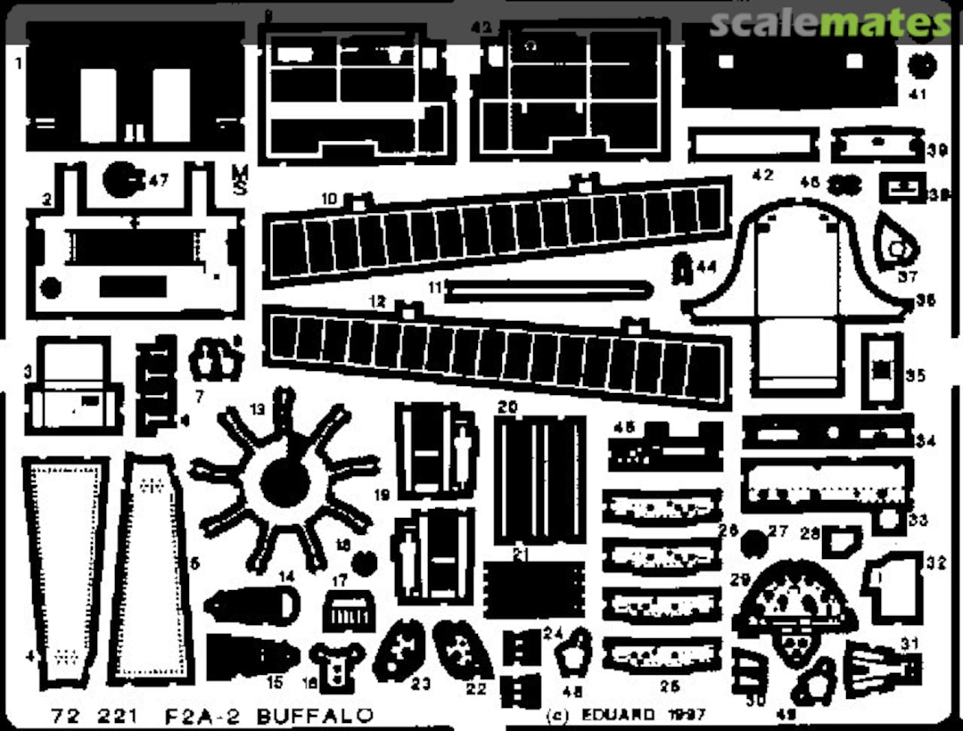 Boxart F2A Buffalo 72221 Eduard