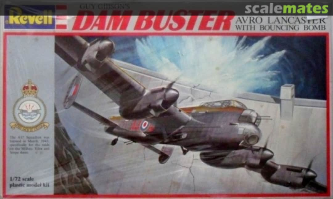 Boxart Avro Lancaster with Bouncing Bomb 4349 Revell