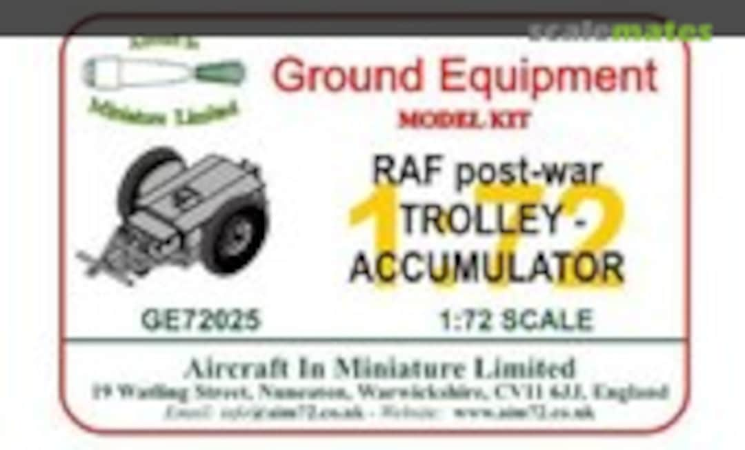 RAF Trolley Accumulator (Battery Start Cart) (Aircraft In Miniature Ltd GE72025)