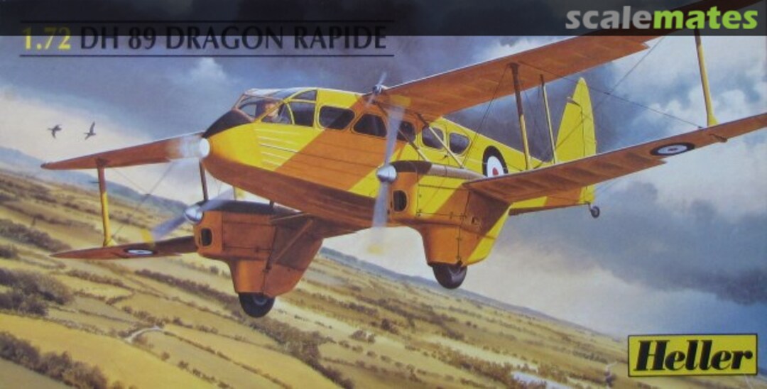 Boxart DH 89 Dragon Rapide 80345 Heller