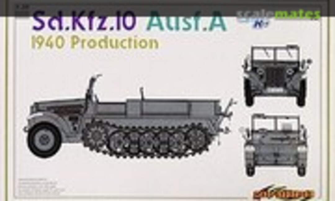 1:35 Sd.Kfz. 10 Ausf. A (Cyber Hobby 6630)