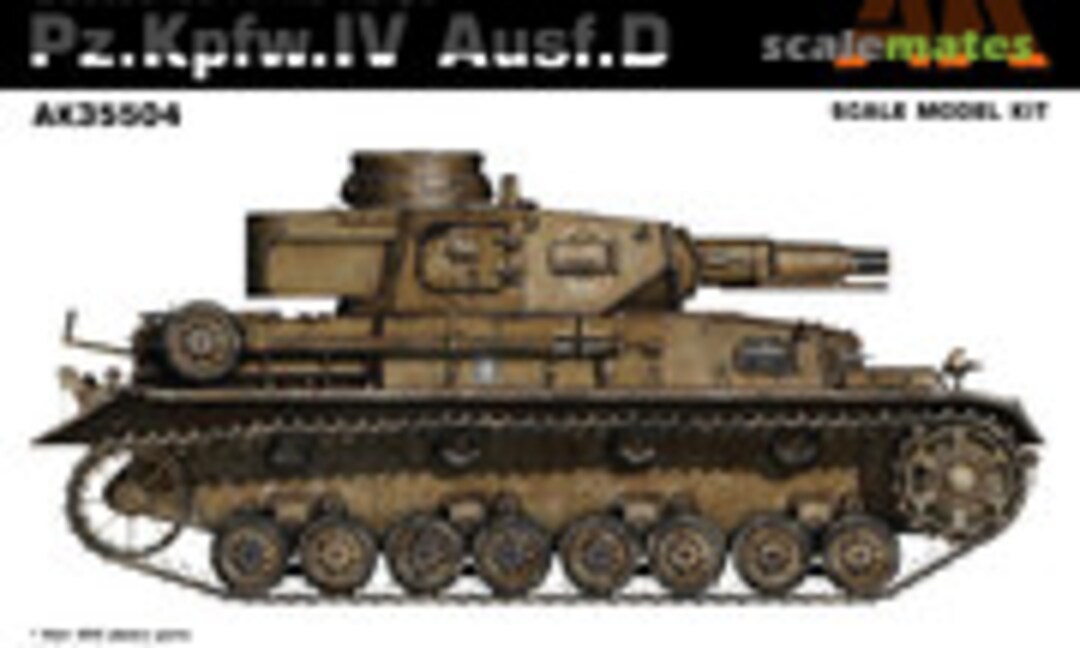 1:35 Pz.Kpfw.IV Ausf.D (AK Interactive AK35504)