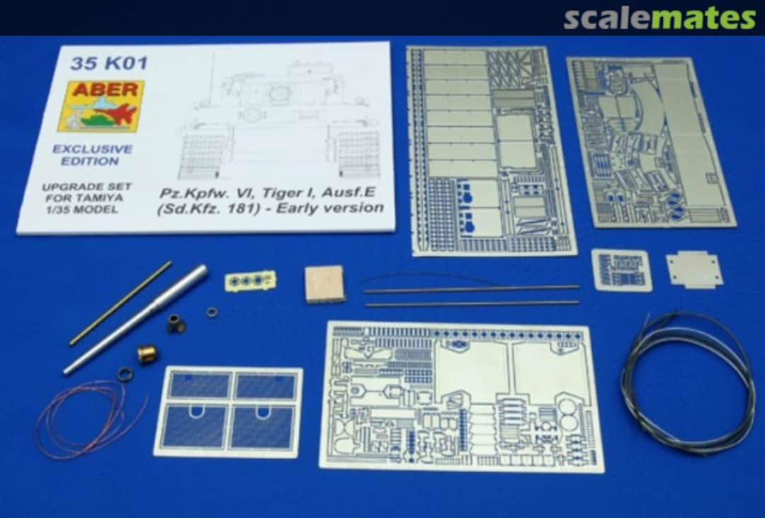 Boxart Pz.Kpfw. VI, Tiger I, Ausf. E (Sd.Kfz. 181) - Early Version 35K01 Aber