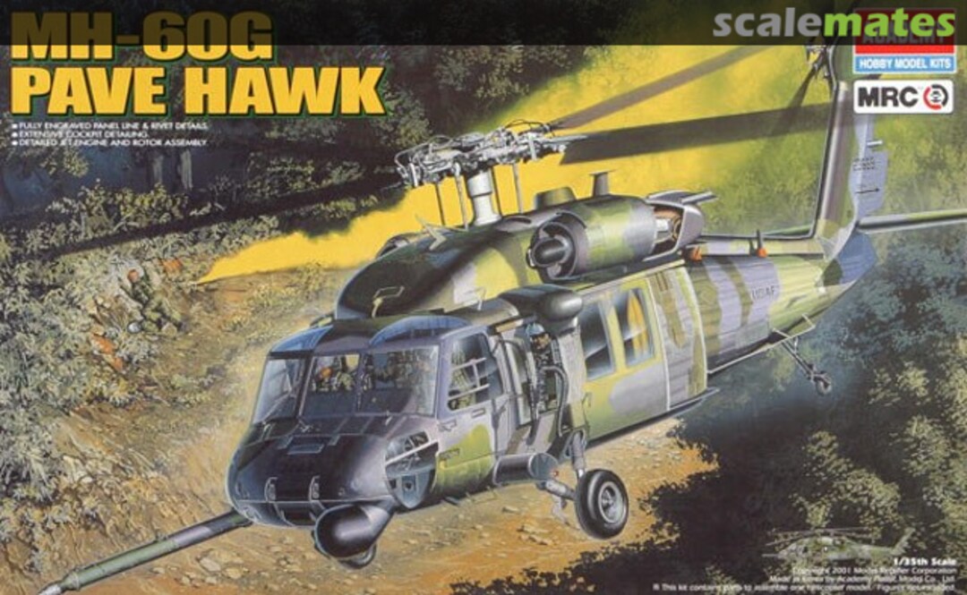 Boxart Sikorsky MH-60G Pave Hawk 2201 Academy